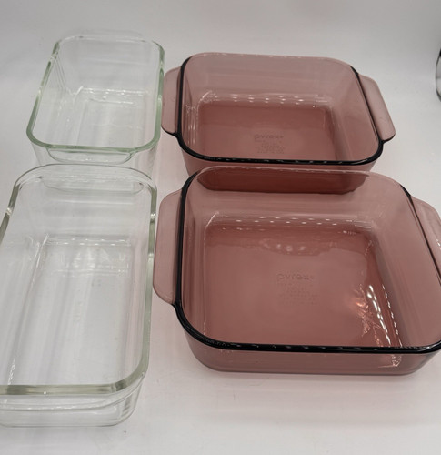 Pyrex glass baking dishes - baking,